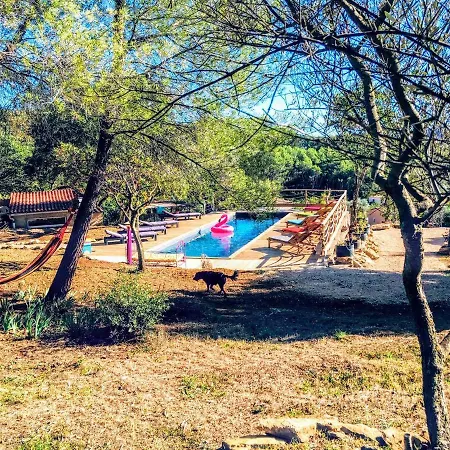 Maison d'hôtes Dépend Atypiq Bohème,piscine Chauffée Toute L'année, Jacuzzi,sauna,loisirs Nature Le Beausset