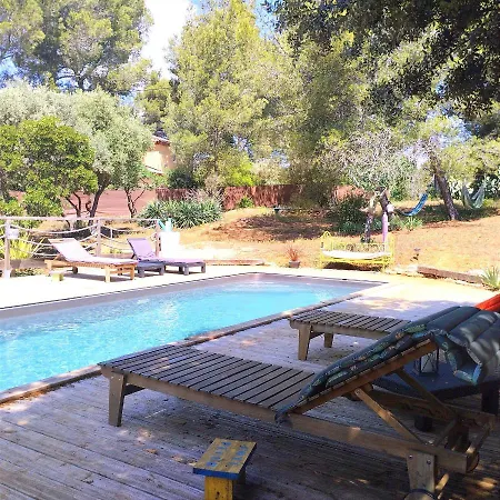 Maison d'hôtes Dépend Atypiq Bohème,piscine Chauffée Toute L'année, Jacuzzi,sauna,loisirs Nature Le Beausset